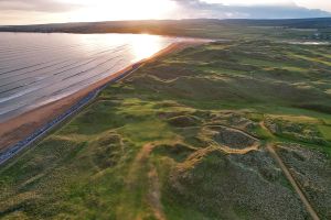 Lahinch 3rd Green Reflection Aerial